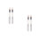 4Pcs Multifunctional Portable Powder Press Pen Transparent Makeup Tool 6