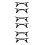 6Pcs Black Elastic Chin Strap Adjustable Anti Snore Headgear for Sleep 9