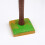 15Pcs Multi Use Coconut Tree Dessert Toppers Mini Cake Picks for Party 11