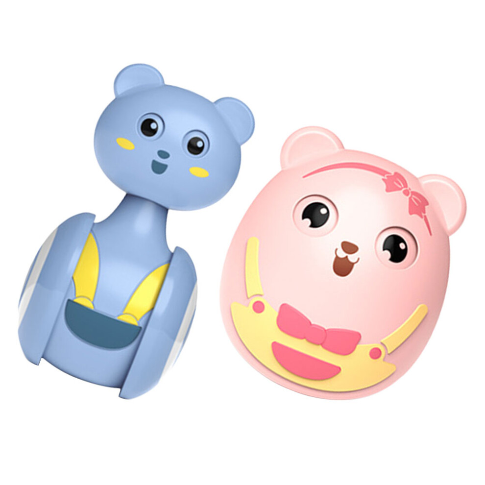 Photos - Other Toys 4Pcs Lightweight Baby Tumbler Toy with Multi-Function Light and Sound