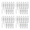84Pcs Metal Switch Repair Kit for Electrical Box Use 8