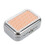 5Pcs Orange Metal Ashtray Rectangular Windproof Lid Portable for Home 1