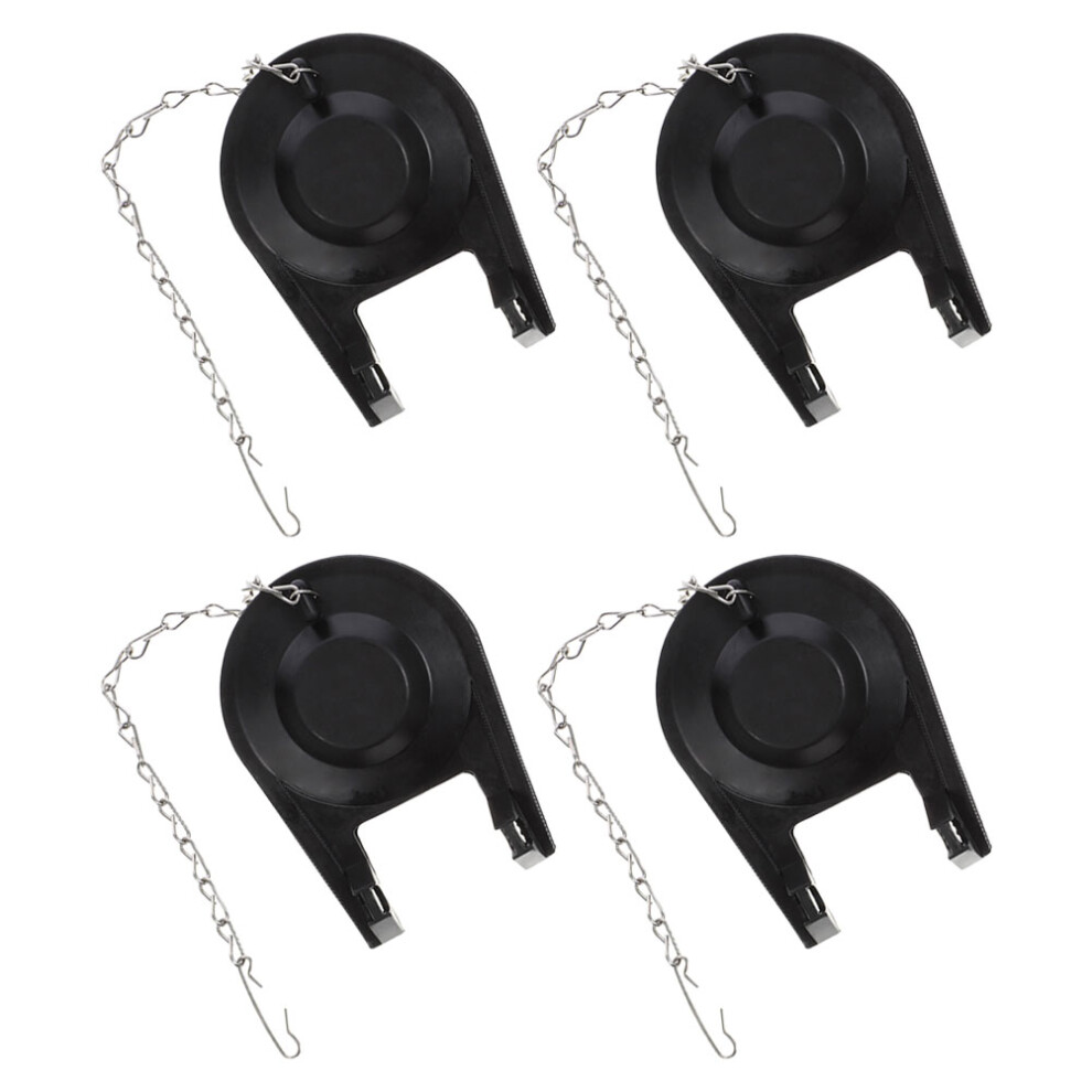16Pcs Toilet Flapper Replacement Kit Black Pvc Leak Resistant Flushing 3591302826230