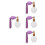 4Pcs Glass Atomizer Bottles for Perfume and Body Powder 5