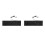 2Pcs USB Black Electronic Keyboard Full Size for Gaming and Typing 4