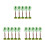 15Pcs Multi Use Coconut Tree Dessert Toppers Mini Cake Picks for Party 6