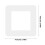 15Pcs Acrylic Protective Light Covers Decorative Clear Wall Plates 9