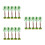 15Pcs Multi Use Coconut Tree Dessert Toppers Mini Cake Picks for Party 8