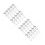 20Sets Durable Metal Snap Button Fastener Kit Silver for Various Uses 5