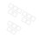 15Pcs Acrylic Protective Light Covers Decorative Clear Wall Plates 4