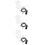 3Sets Wear-Resistant Hearing Amplifier Security Lanyard Nylon Black 9