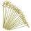 1200Pcs Bamboo Skewer Sticks Light Yellow for Appetizers Fruit Snacks 1