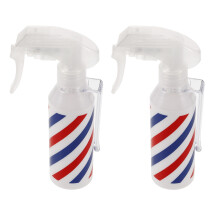 6Pcs Lightweight Plastic Barber Spray Bottles Multi Color Fine Mist