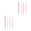 2Sets Pink Cosmetic Tattooing Pen Eyebrow Mapping Tool 7