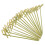 1200Pcs Bamboo Skewer Sticks Light Yellow for Appetizers Fruit Snacks 2