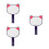 3Pcs Handheld Multi Color Dry Erase Board Paddles for Classroom Use 8