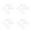 120Pcs Transparent Leakproof Cosmetic Bottle Pump in PP 7