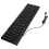 2Pcs USB Black Electronic Keyboard Full Size for Gaming and Typing 2
