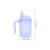 Blue Spill Proof Elderly Sippy Cup Adaptive Nursing Mug 2