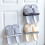 10Pcs Punch-Free Grey Wall Slippers Shelf Space-Saving Shoes Organizer 11