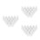 60Pcs Lightweight Plastic Cord Tassels for Window Shade Accessories 7