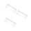 3Pcs Clear Acrylic Keyboard Stand for Computer Desk with Non-Slip Base 10