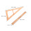 2Pcs Solid Wood Measuring Rulers Versatile Teaching Aid for School Use 3