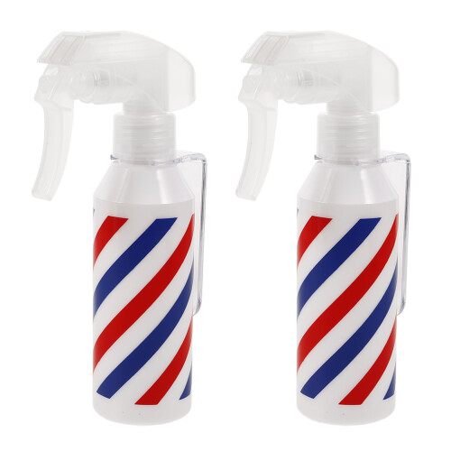 6Pcs Lightweight Plastic Barber Spray Bottles Multi Color Fine Mist 2