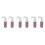 6Pcs Lightweight Plastic Barber Spray Bottles Multi Color Fine Mist 4