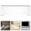 3Pcs Clear Acrylic Keyboard Stand for Computer Desk with Non-Slip Base 11