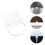 36Pcs Transparent Blind Grip Handles for Roller Shades Easy-to-Install 10