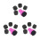 3Pcs Nail Art Stamper Sponge Soft Lightweight Easy Use Assorted Colors 4