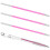 2Sets Pink Cosmetic Tattooing Pen Eyebrow Mapping Tool 3