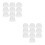 20Pcs Clear Cap Storage Box Insert for Travel and Retail Hat Display 6