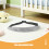 2Pcs Easy Install Grey Baby Chair Strap for Home Use 8
