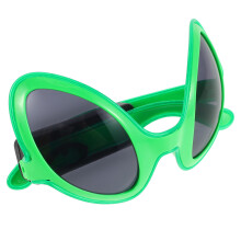 4Pcs LED Glow Alien Sunglasses Multi Color Glasses for Adults