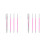 2Sets Pink Cosmetic Tattooing Pen Eyebrow Mapping Tool 4
