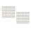 300Sets Easy-Install White Pearl Rivets Alloy for DIY Decoration 4