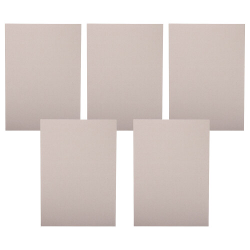 10Pcs Lightweight Thickened A3 DIY Paperboard Beige Sheets for Kids