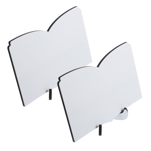 6Pcs Blank White Wood Picture Frames Sublimation DIY Transfer Frames