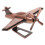 2Pcs Zinc Alloy Retro Plane Model Decorative Mini Diecast Airplane 1