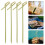 1200Pcs Bamboo Skewer Sticks Light Yellow for Appetizers Fruit Snacks 11