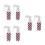 6Pcs Lightweight Plastic Barber Spray Bottles Multi Color Fine Mist 9
