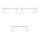 3Pcs Clear Acrylic Keyboard Stand for Computer Desk with Non-Slip Base 6