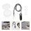 3Sets Wear-Resistant Hearing Amplifier Security Lanyard Nylon Black 11