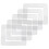 15Pcs Acrylic Protective Light Covers Decorative Clear Wall Plates 2