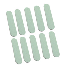 80Pcs Two-Sided Nail Buffer Polishing Sponge Light Green for Artworks