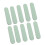 80Pcs Two-Sided Nail Buffer Polishing Sponge Light Green for Artworks 1