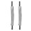 2Pcs Easy Install Grey Baby Chair Strap for Home Use 10