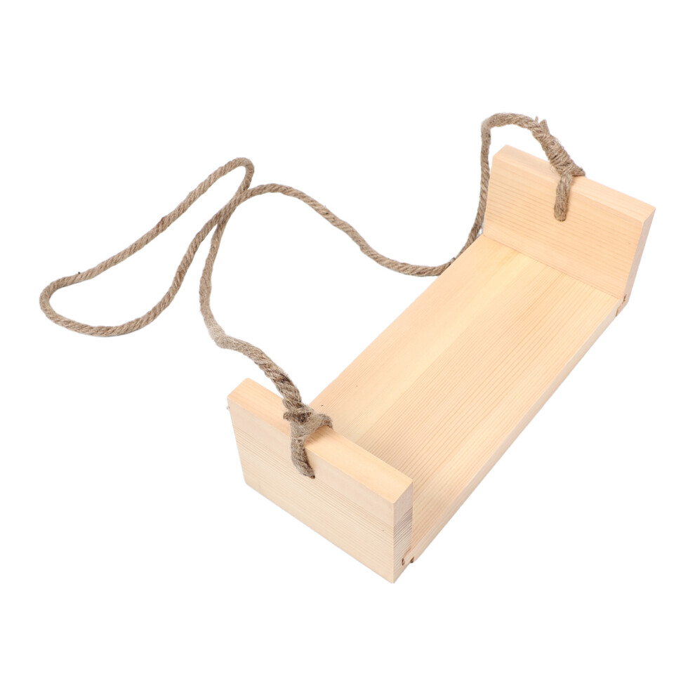 Vaguelly 3Pcs Natural Wood Baby Swing Props Beige For Infant Photo Shoots